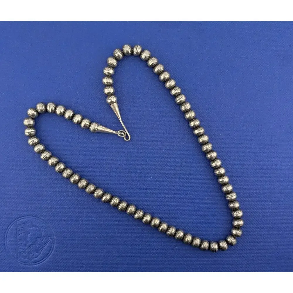 Silver Navajo (Dine) Pearls 40.6g - 19.5